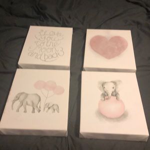 Wall art appropriate for a child’s room